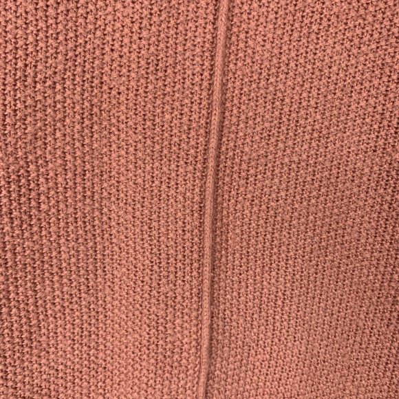 MADEWELL Just Right Pink Pullover Waffle Knit Sweater Sz S - Picture 4 of 11
